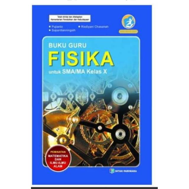 Buku Guru Fisika kelas 10 SMA/MA Intan Pariwara
