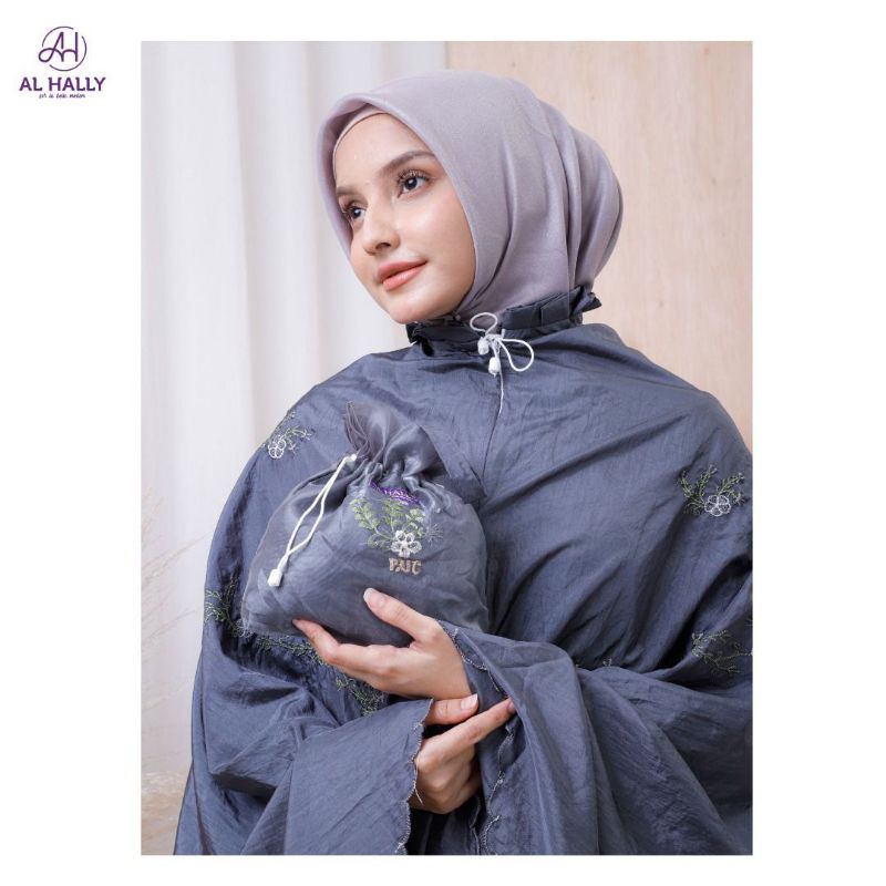 AL HALLY Mukena Parasut 01 02 ll COD Terbaru mukena sholat parasut tas kecil ll Terlaris Original Be
