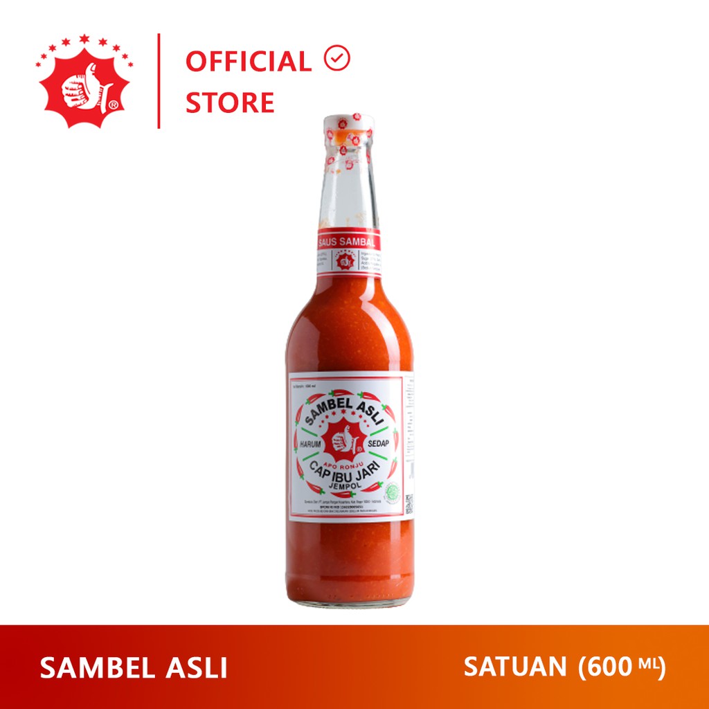 

Sambal Asli Cap Ibu Jari Jempol 600ml