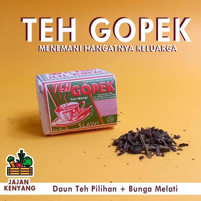 

Teh Gopek Teh Bunga Melati (40g)