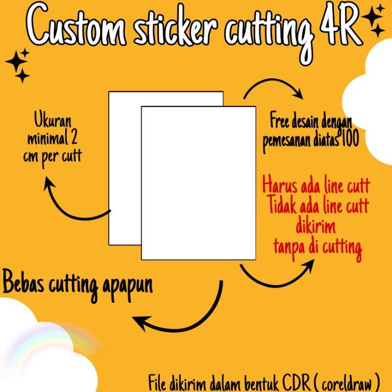 

STICKER VINYL/CHROMO CUSTOM CUTTING BACA DESKRIPSI DIBAWAH!!