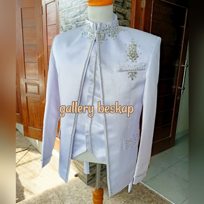 Beskap basofi pengantin akad Jas pengantin/ beskap muslim