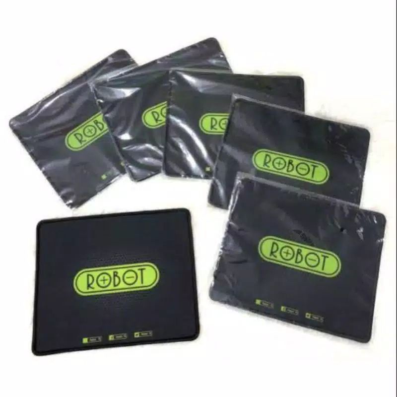 Mousepad Robot RP01 Black Robot Mouse pad Hitam 100%original Robot