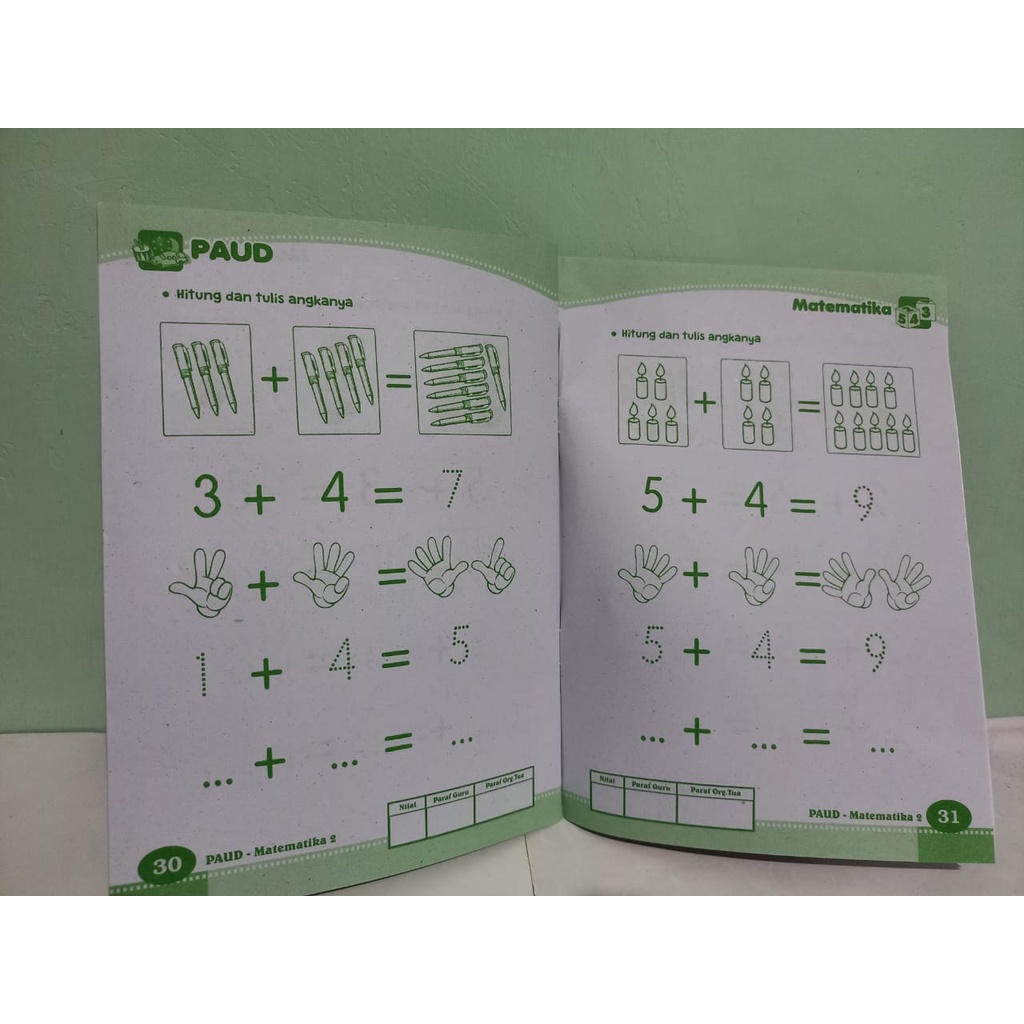 Paud Matematika (Buku PAH)