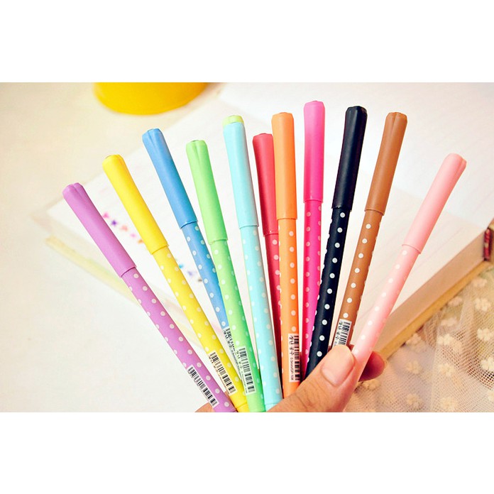 

(PROMO) Pulpen Diamond Warna-Warni Polkadot