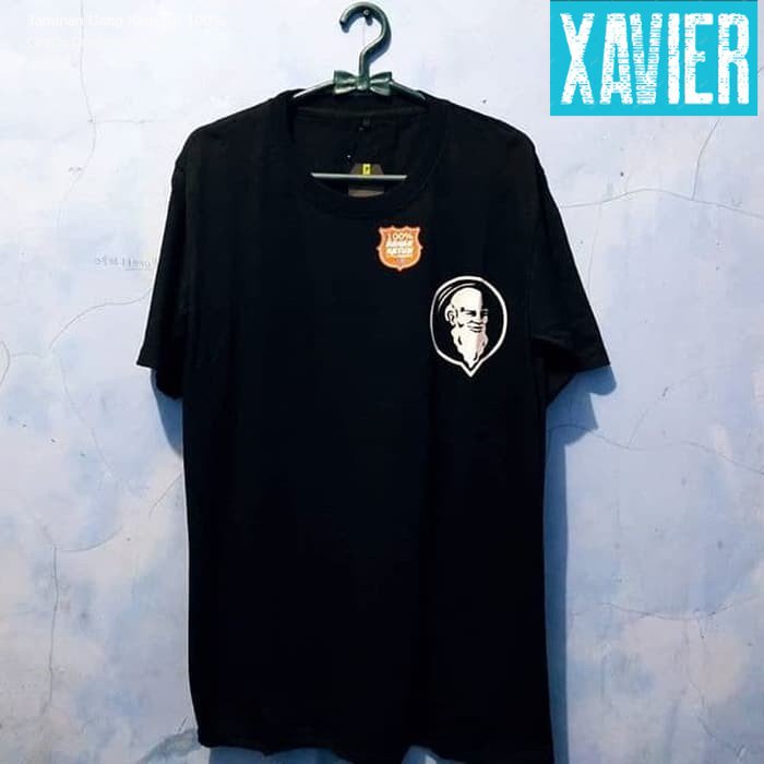 Kaos Tshirt Baju Obral Murah Combed 30S Distro LOGO KECiL ORANG TUA AMER polos custom indonesia pria