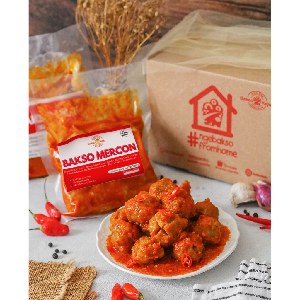 

Bakso Sapi Mercon Pedes Gilak