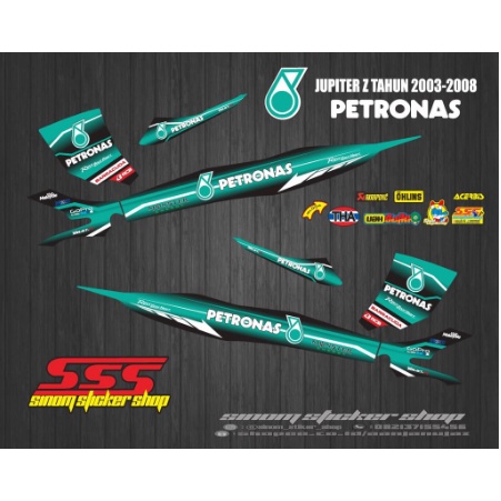 Striping Variasi Jupiter Z Petronas