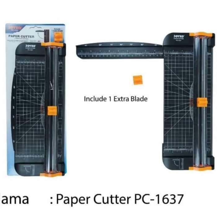 

Mudah Alat Pemotong Kertas A4/Paper Cutter Pc-1637 Joyko Limited