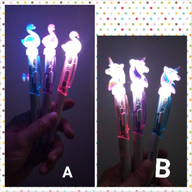 

Pulpen jetrek lampu