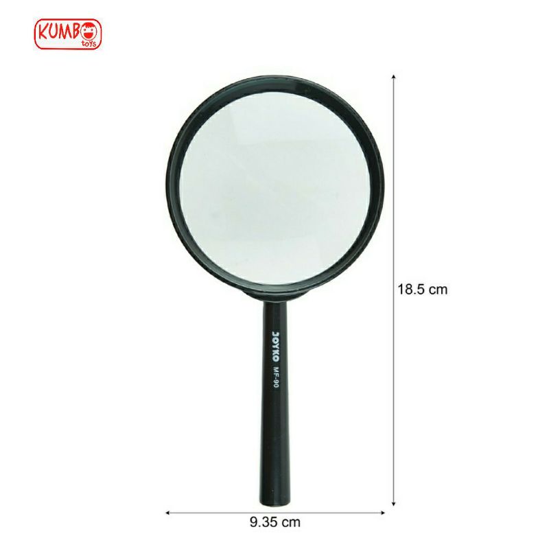 Mainan Edukasi Anak Lensa Kaca Pembesaran 3x Diameter 60mm