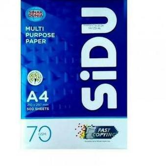

♢ Kertas HVS A4 70gr Sidu / Kertas A4 70gr Sinar Dunia / Kertas Fotocopy ◘