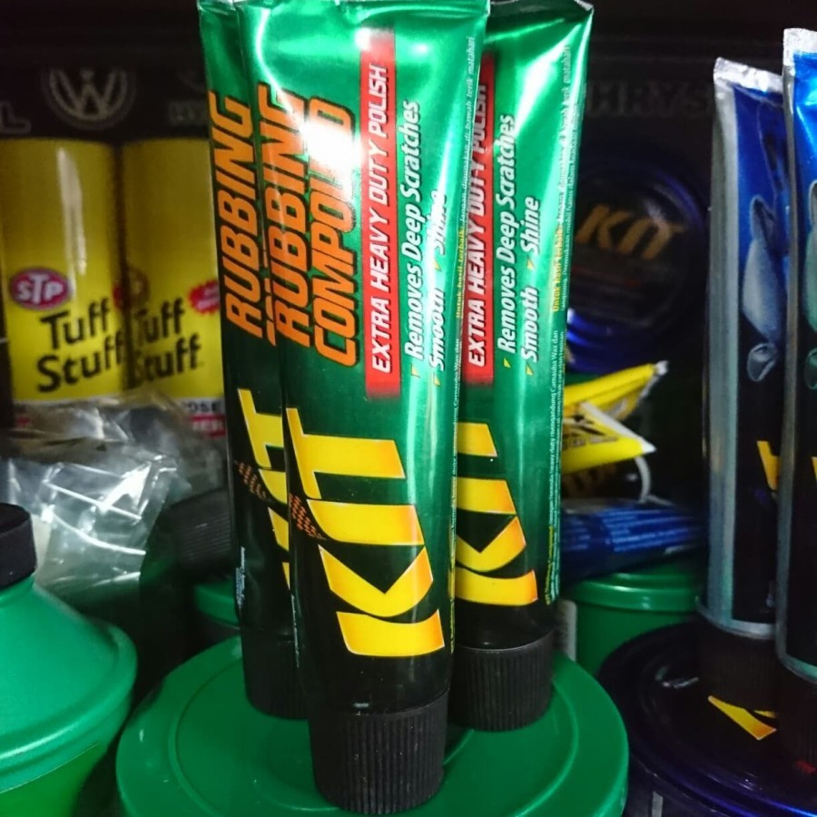 Jual KIT Rubbing Compound Heavy Duty Polish KIT HIJAU kumpon kompon