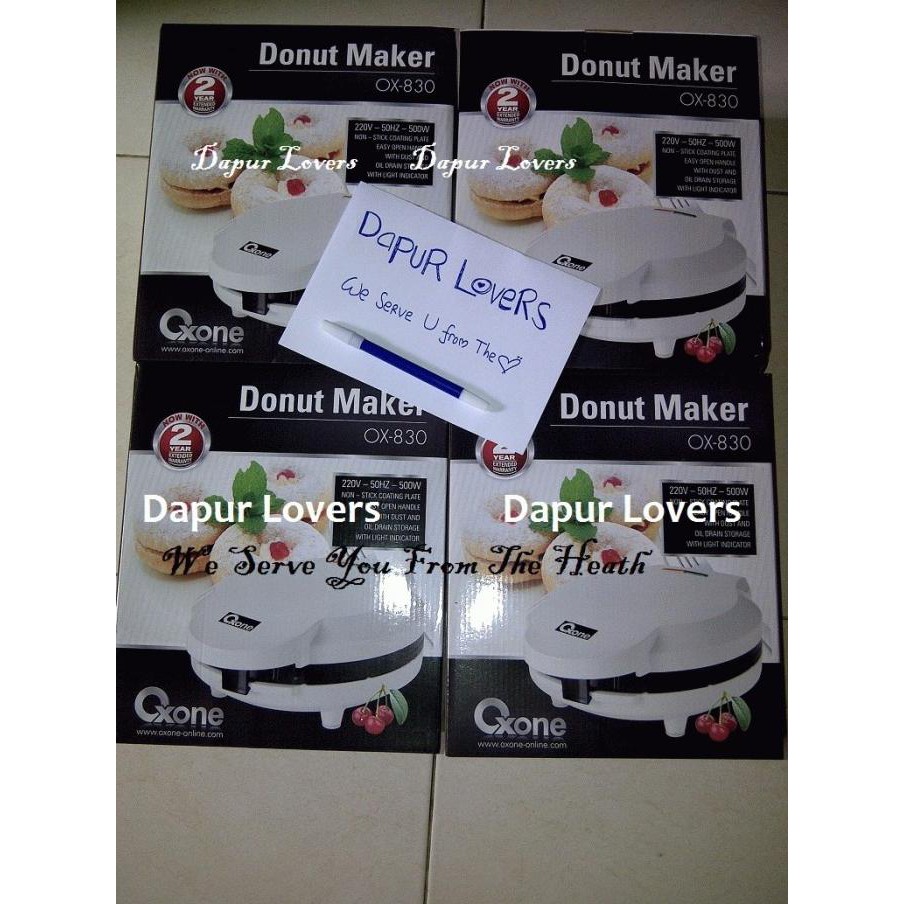 Pembuat Donut Listrik, Oxone Donut Maker OX-830