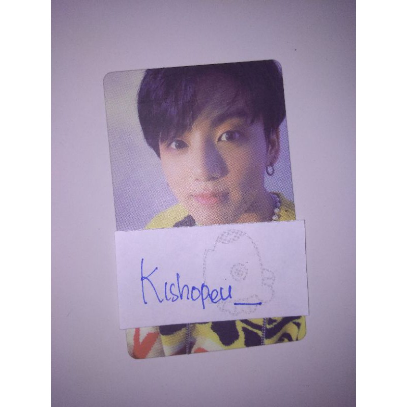Photocard (PC) Jungkook Persona 4 dan Photocard (PC) Jungkook Tear U--UDAH ADA YANG PUNYA