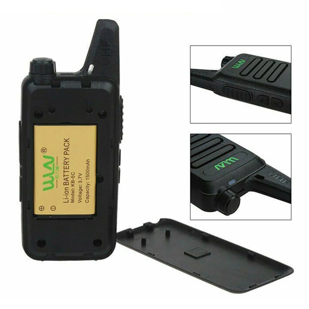 HT WLN KD-C1 ( 1 Dus isi 2 HT ) Sinle Band Walkie Talkie Handy TAlky | H T W LN KD C1 Single-Band  Walky Talky Handie Talkiy | Radio Komunikasi WLN Wolki tolki