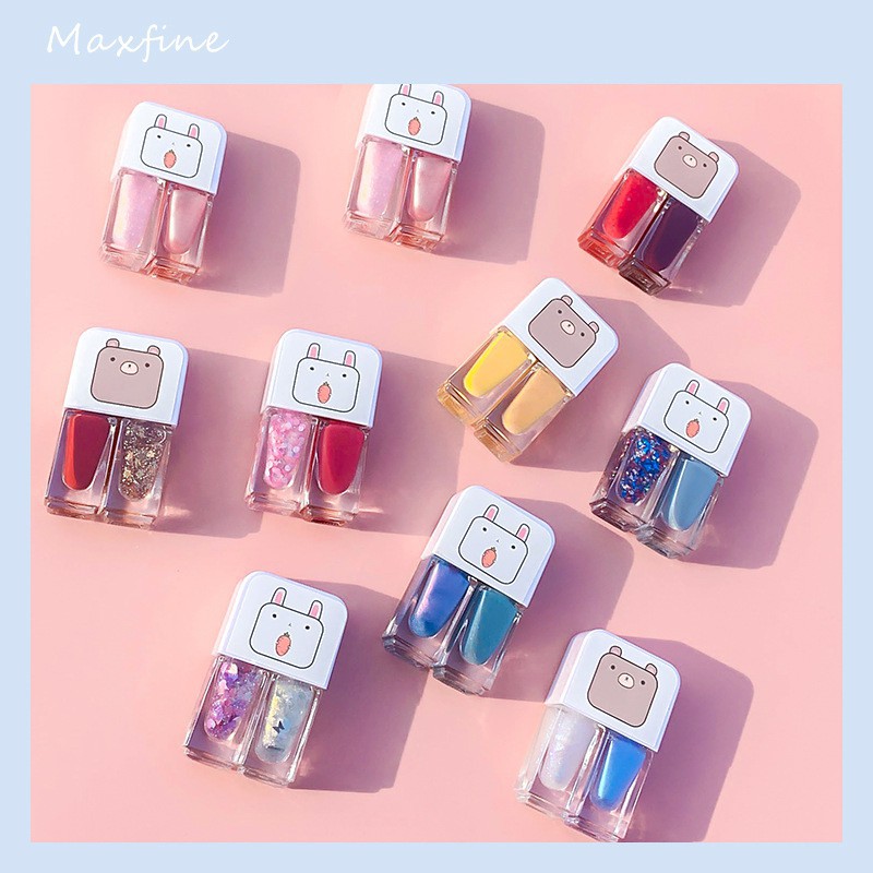 PART1  NAIL POLISH MAXFINE WATER BASE NAIL POLISH 4ML