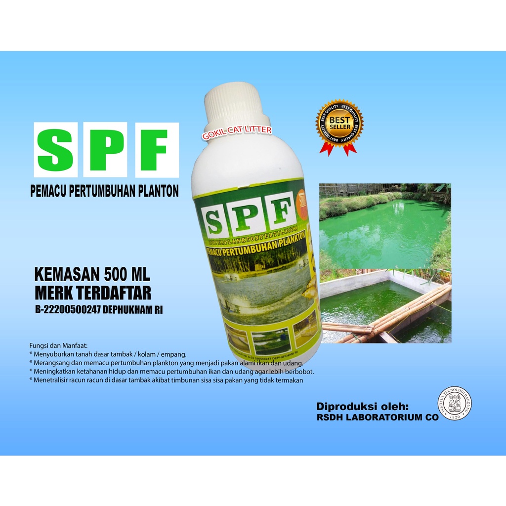 500 ML-SPF SIMBA PLUS PEMACU PERTUMBUHAN PLANKTON