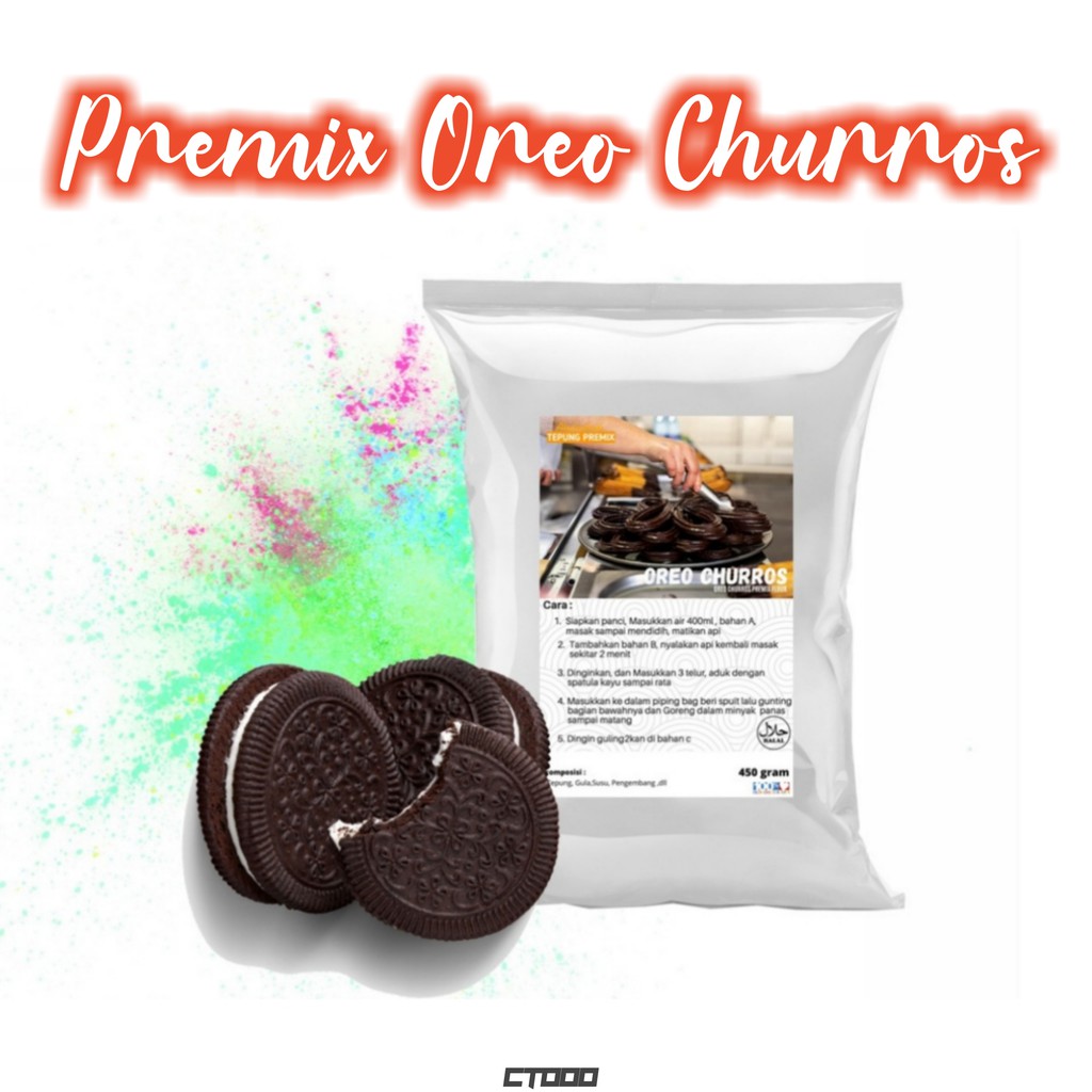 

TEPUNG PREMIX OREO CHURROS 450GR