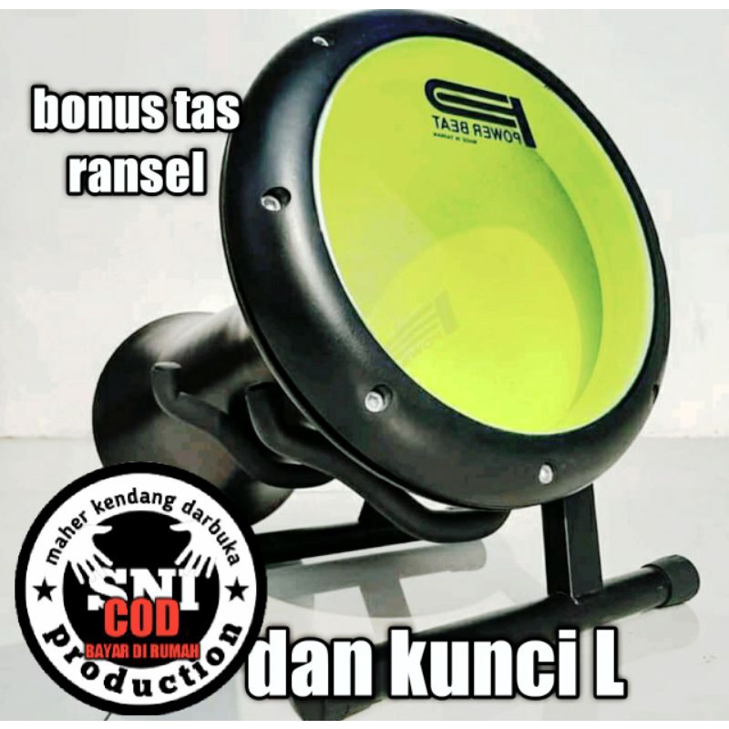 #PROMOSI darbuka almunium  8 inc bonus tas dan kunci L