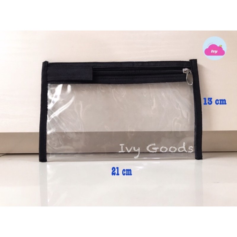 Tempat Masker, Dompet , Pouch masker, mika transparan