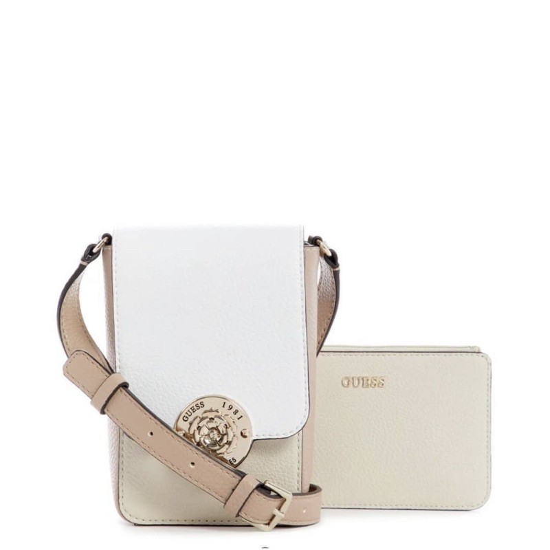 BAGSBUNNY15 • [GUESS] tas belle isle chit chat crossbody bag G2147