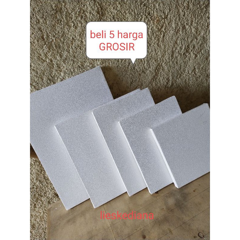 kanvas lukis media lukis uk 20 x 20 good quality Beli 5 kanvas lukis media lukis uk 20 x 20 good quality Beli 5