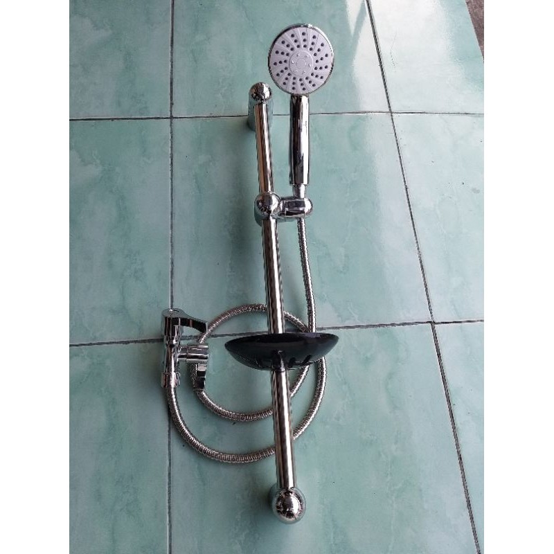 Paket shower tiang dan keran cabang/shower tiang model wasser promo