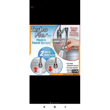 Sambungan kran cuci piring fleksibel 360 kran cuci piring