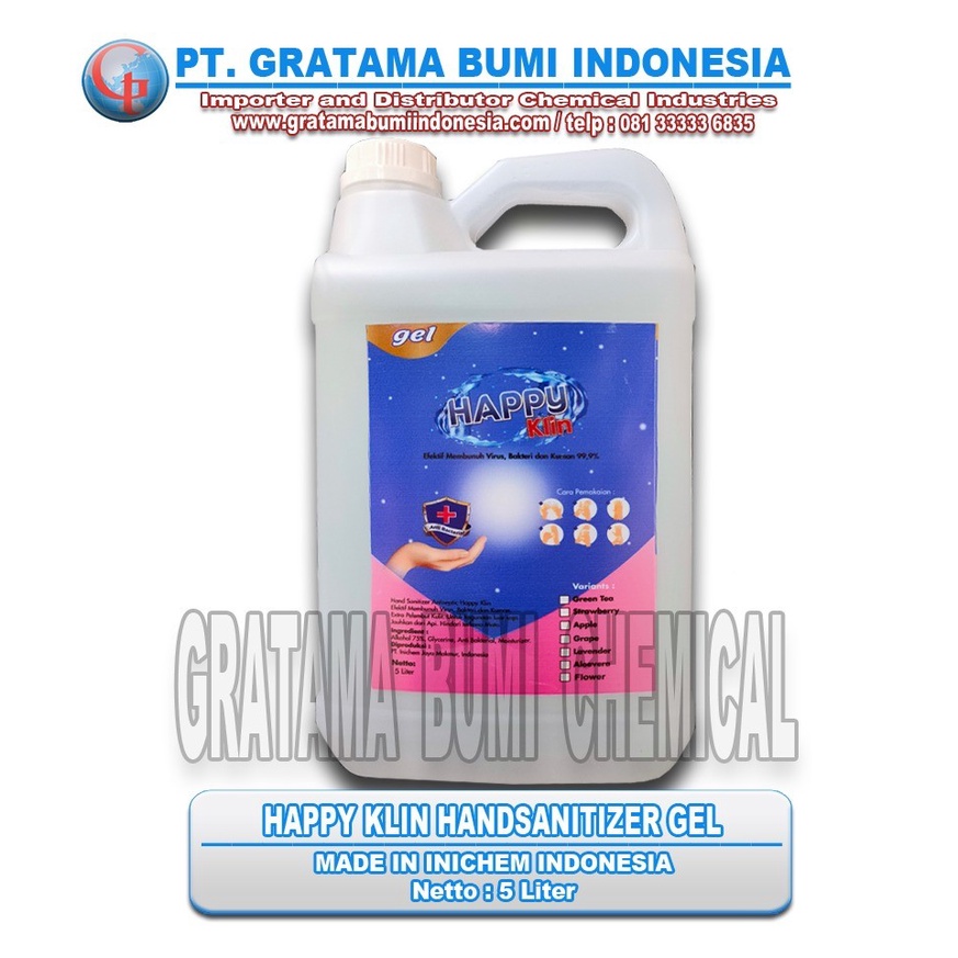 Hand Sanitizer gel 5 liter