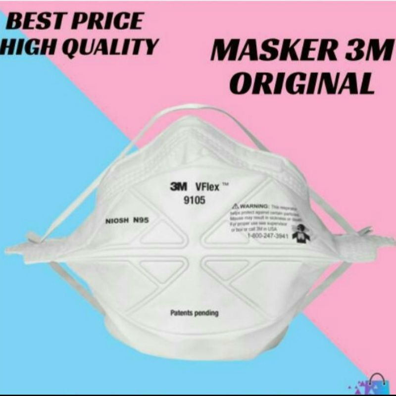 Masker N95 Masker 3M Medis Masker Headloop Masker Earloop