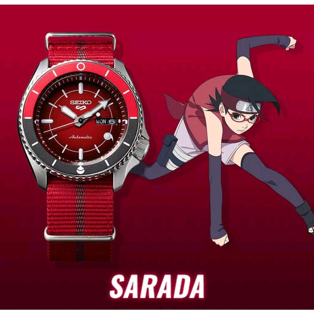 New Model Jam Tangan Pria Naruto Karakter Analog tgl aktif