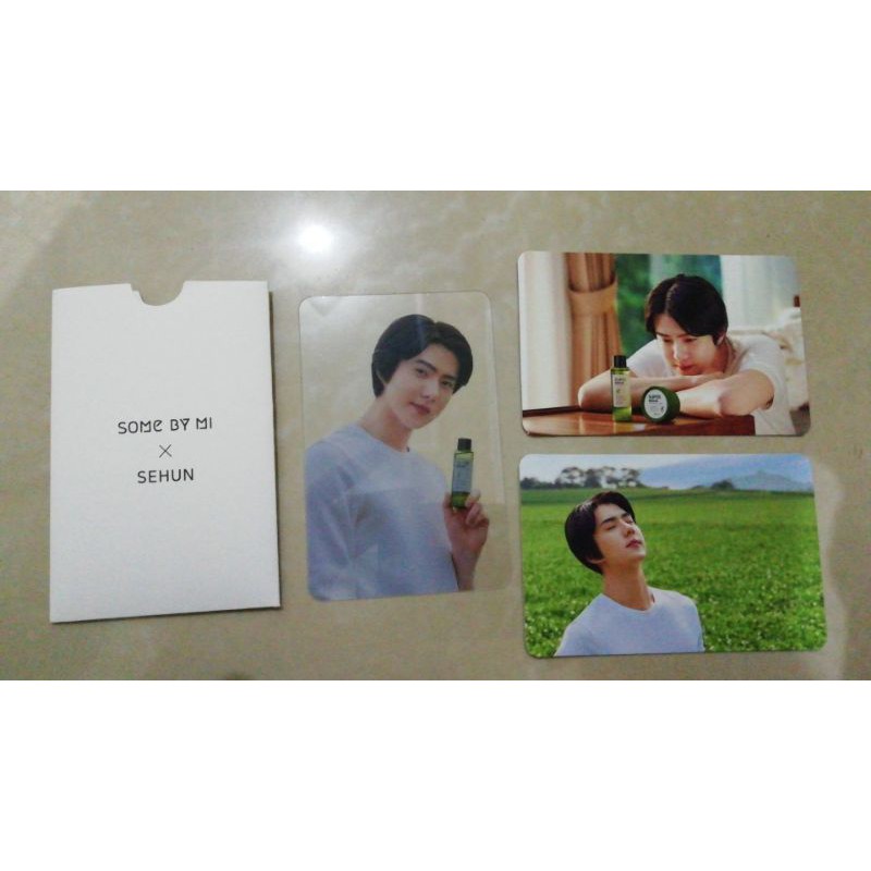 Photocard SomeByMi x Sehun