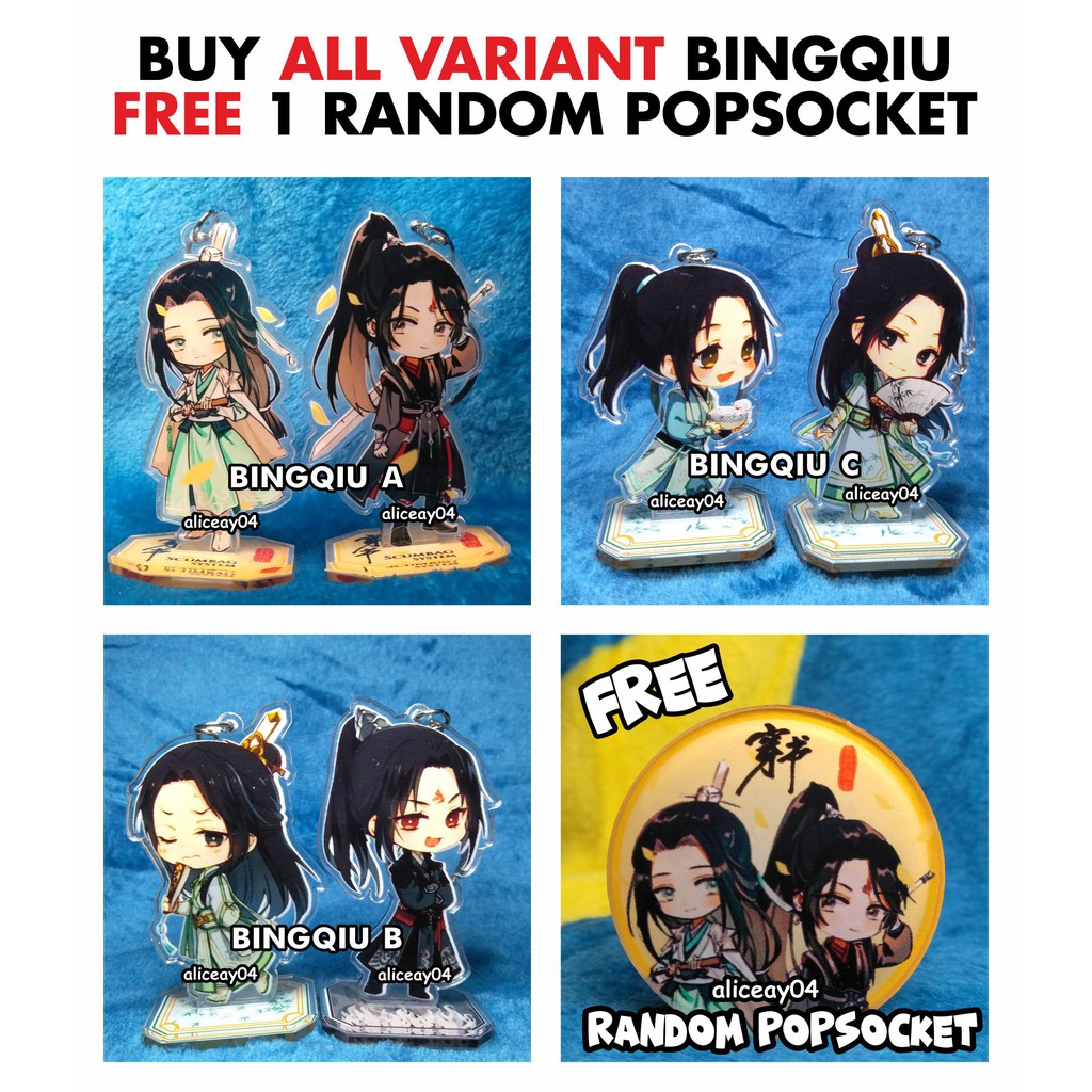 Standee+Ganci Scumbag System Mo Dao Zu Shi Heaven Official Blessing MXTX Shen Qingqiu x Binghe