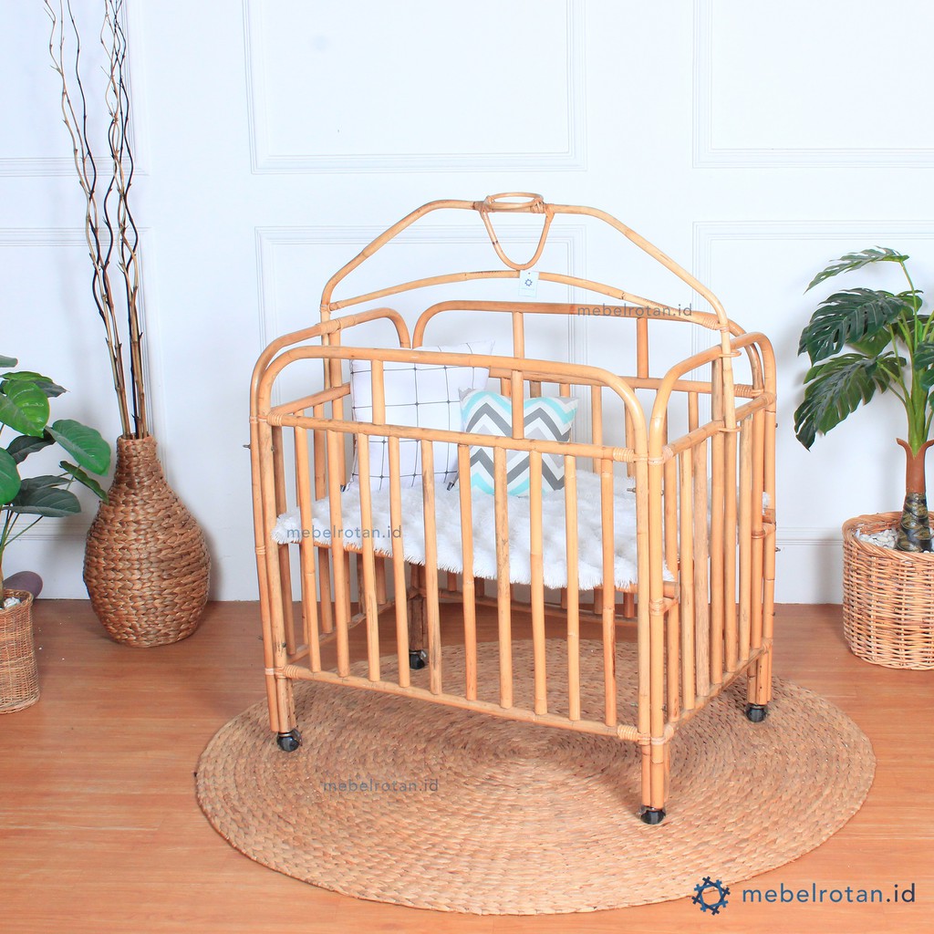 BOX BAYI ROTAN MONA | RATTAN BABY BOX | Shopee Indonesia