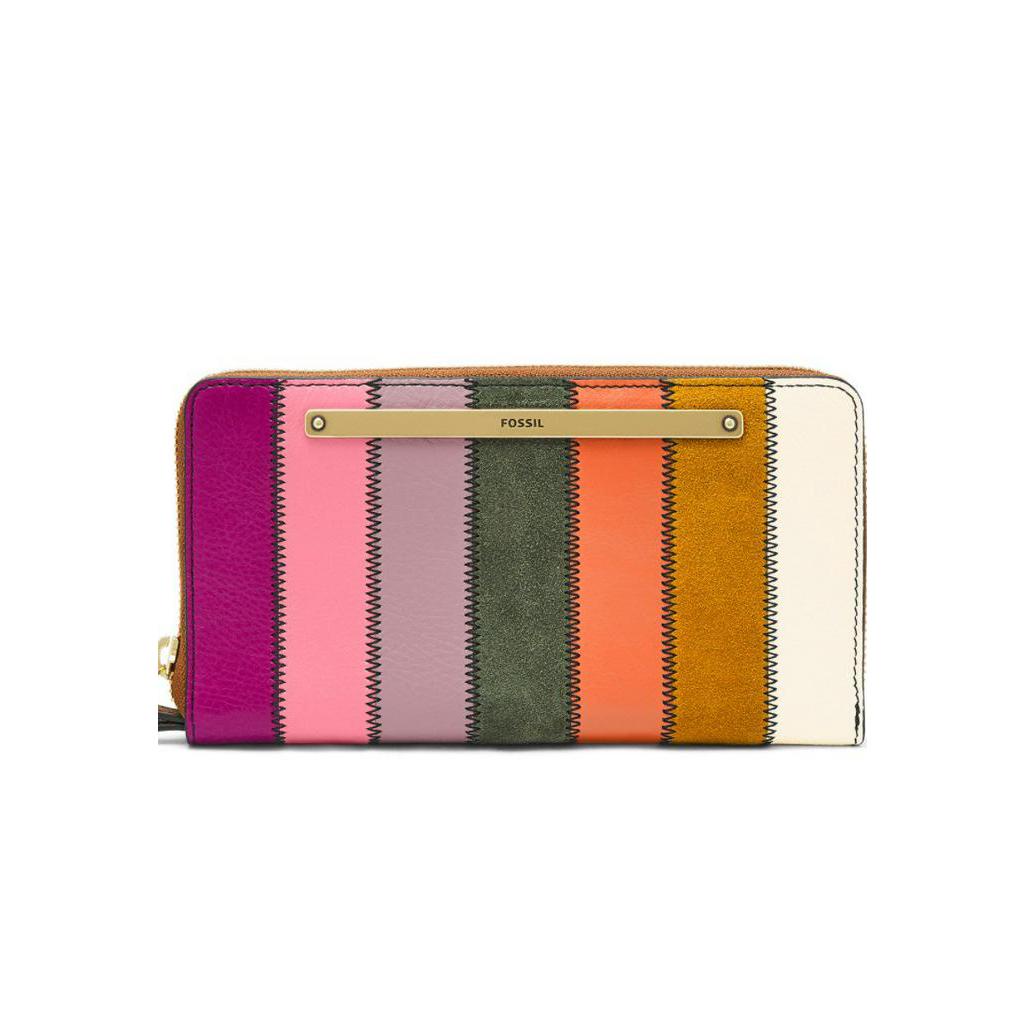Fossil Liza Zip Around Clutch Multi Dompet Wanita [SL6375-998]