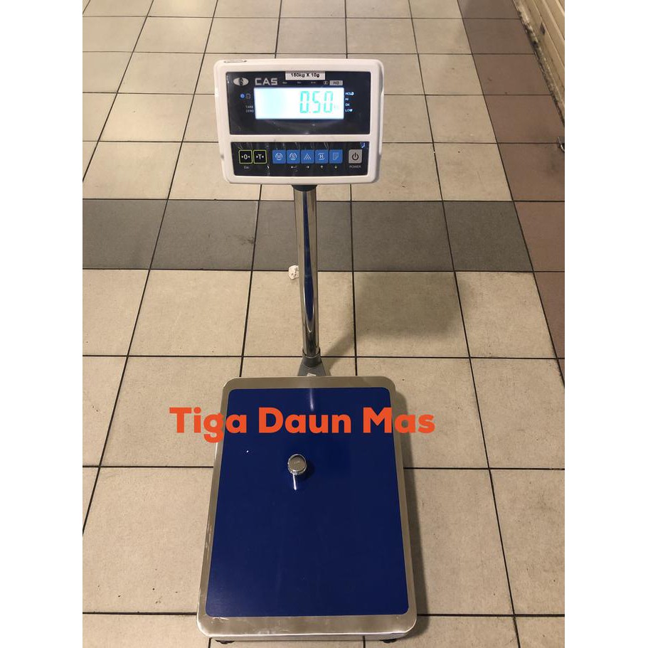 Timbangan Lantai Digital Timbangan Barang Cas Kapasitas 150 Kg