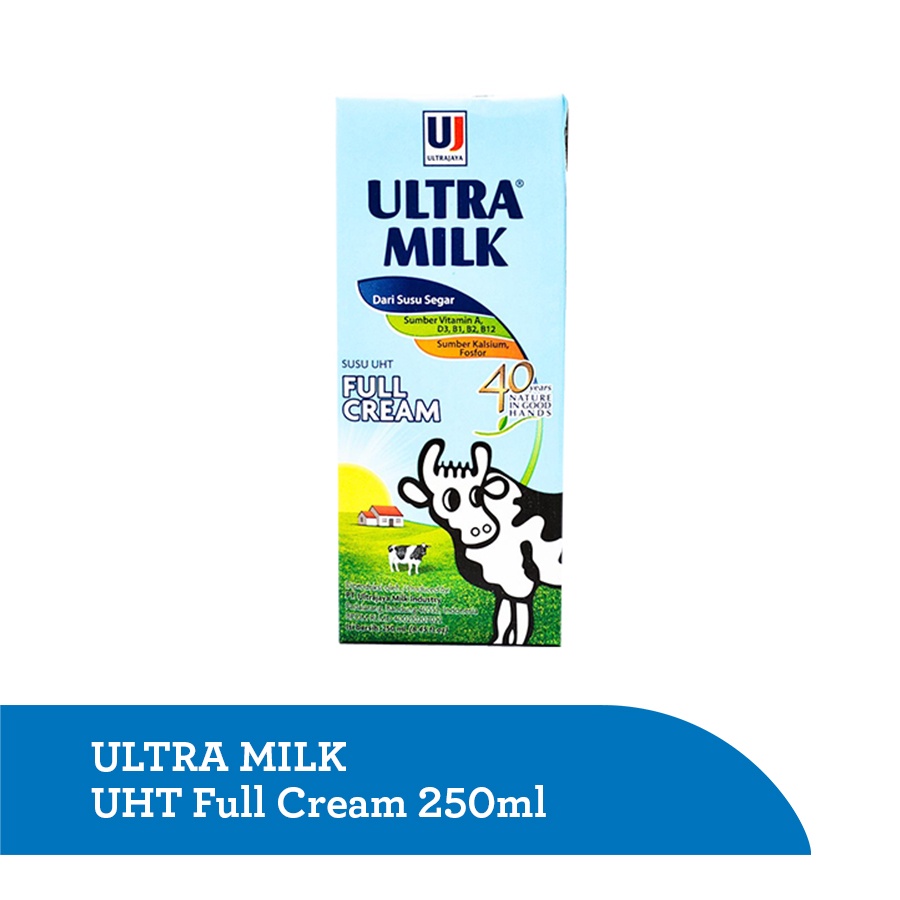 

Ultra Milk UHT Full Cream 250 ml
