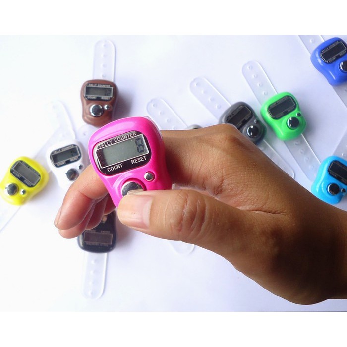 HARGA PROMO!! Tasbih Digital Elektronik Jari Counter Mini / Tasbih Digital Mini Finger Tally Counter