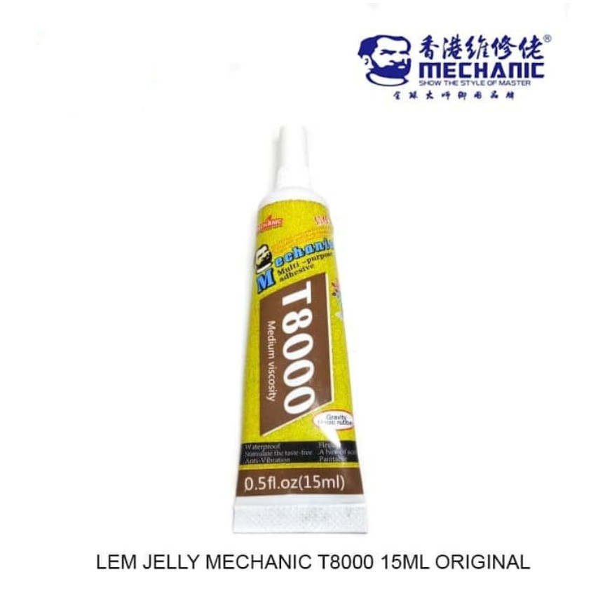 

LEM JELLY / GLUE TOUCHSCREEN / LCD MECHANIC T8000 15ML ORIGINAL