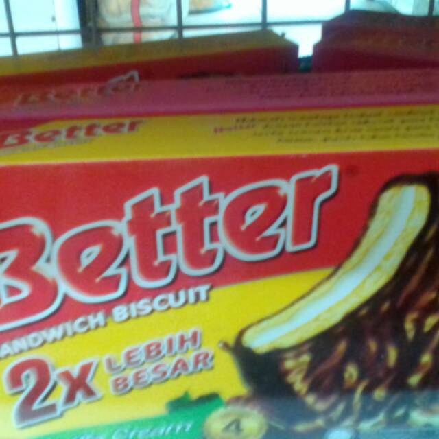 

Better Biscuits isi 4 lebih besar rasa vanilla