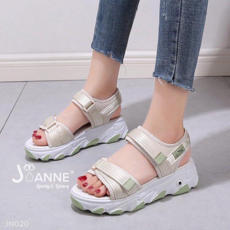 RESTOCK!! [ORIGINAL] JOANNE Wedges Sandals Sepatu wanita #JN020