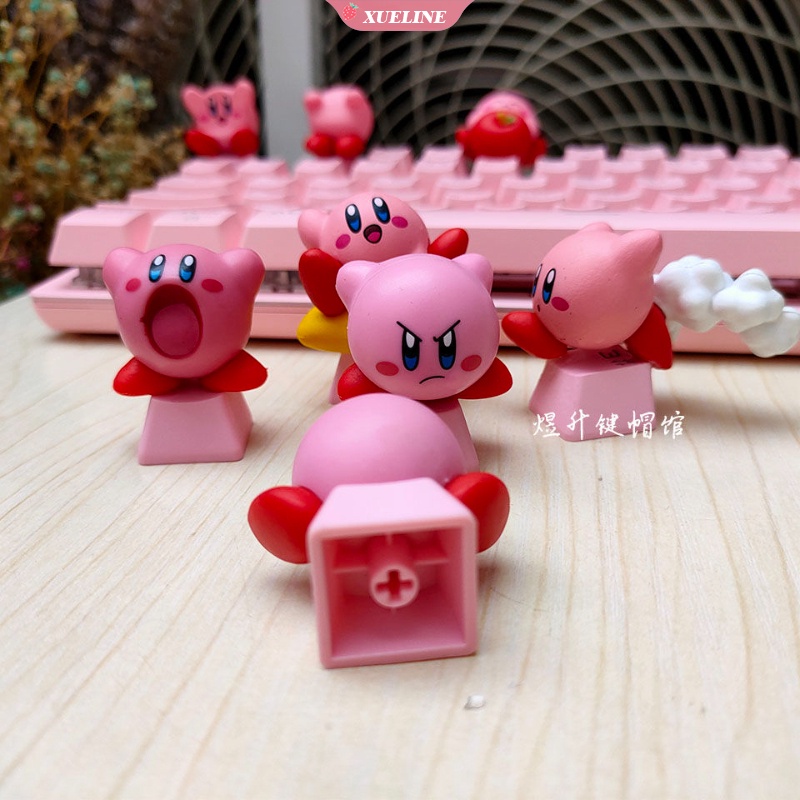 Keycap ESC keyboard Mekanikal PBT Desain Kartun Nintendo Kirby Untuk single 61 / 87 / 104 / 108 Tombol