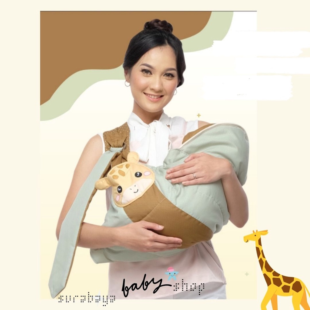 GENDONGAN Bayi Samping / Gendongan Bayi New Born / Gendongan Samping Bayi / PINGUIN / LITTLE DINO / GIRAFFE / Jungle Joy / BONNIE / MOCHA BEAR / FOX / BIRDY  / Gendongan Samping Baby Joy / Cintaka
