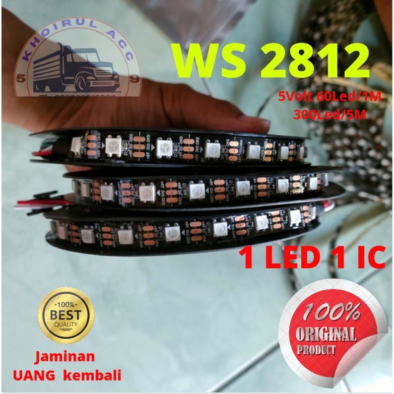 Bahan Strobo LED roll WS2812 WS 2812 original 5V