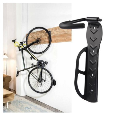 [SEPEDA] - TaffSPORT Gantungan Dinding Sepeda Bike Wall Hook Hanger - 56921 - Black