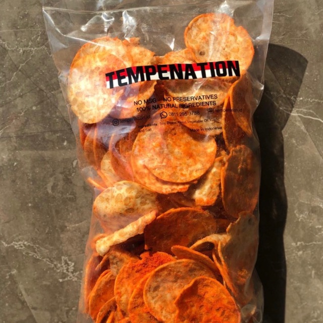 

Keripik tempe Tempenation Balado 500gr