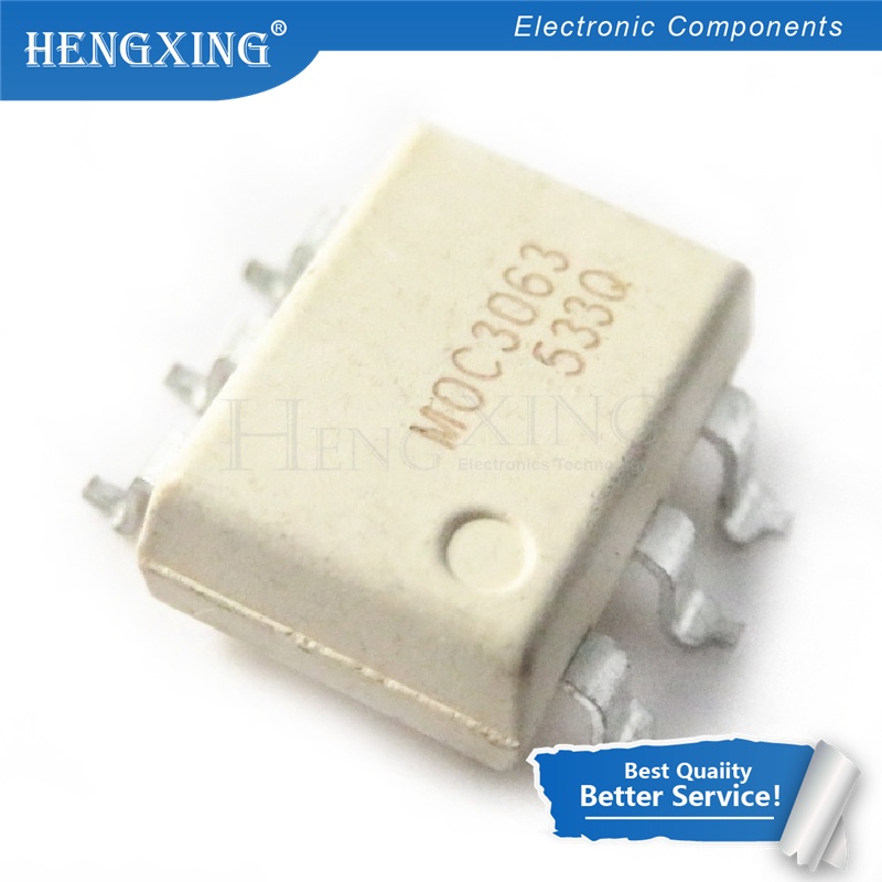 100pcs Ic MOC3063 MOC3063-M EL3063 SMD-6 Driver Output Optocoupler
