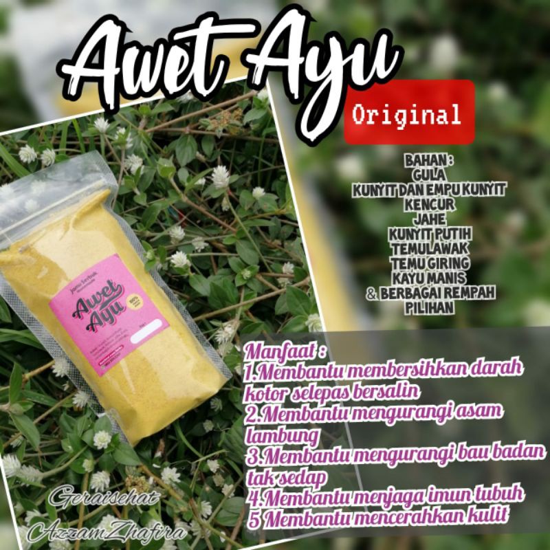 

Jamu Serbuk Awet Ayu Original