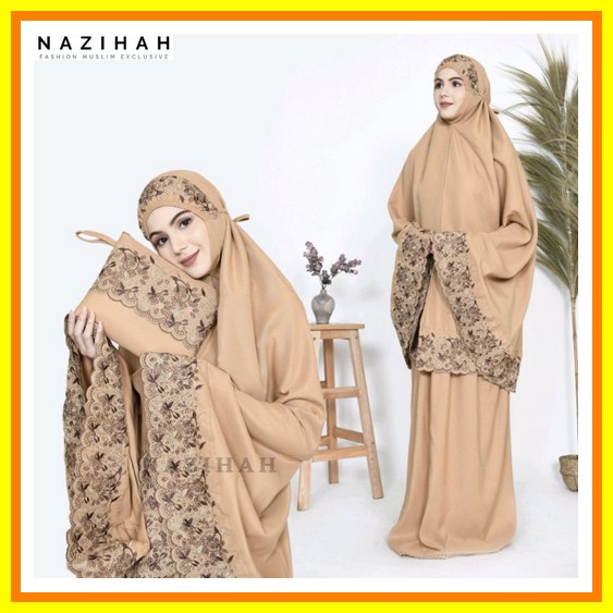 Mukena Kekinian Polos Rukuh Dewasa Lembut Mukena Bordir  Perempuan Dewasa Traveling Mukena Lebaran M